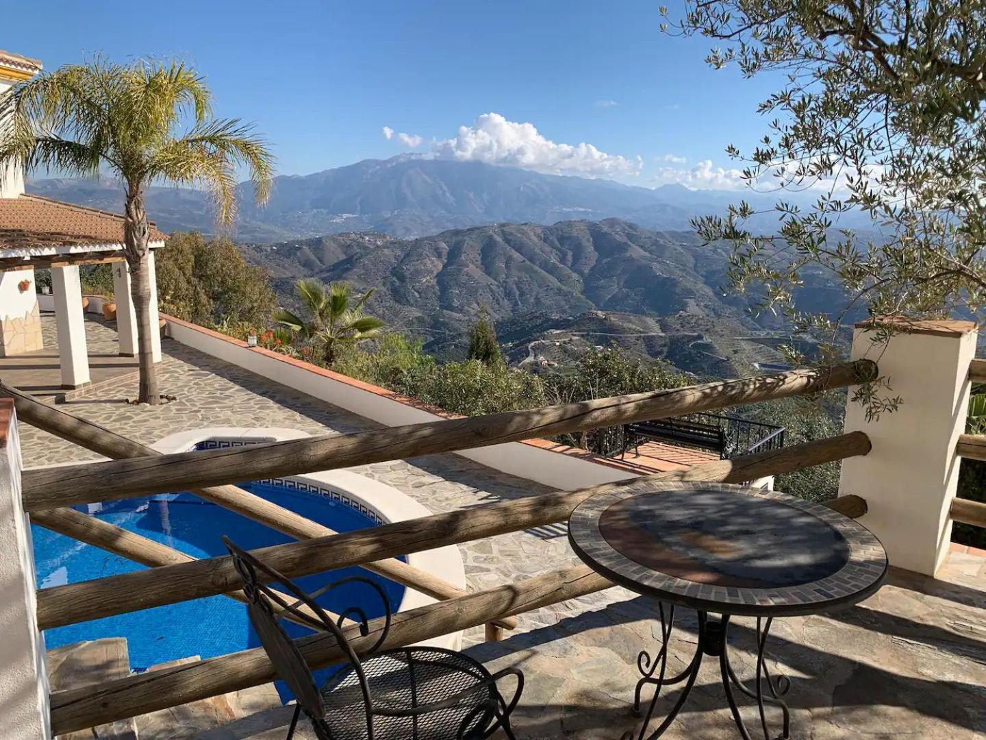 Casa Rural Finca Volando In The Mountains Of Malaga Comares Zewnętrze zdjęcie