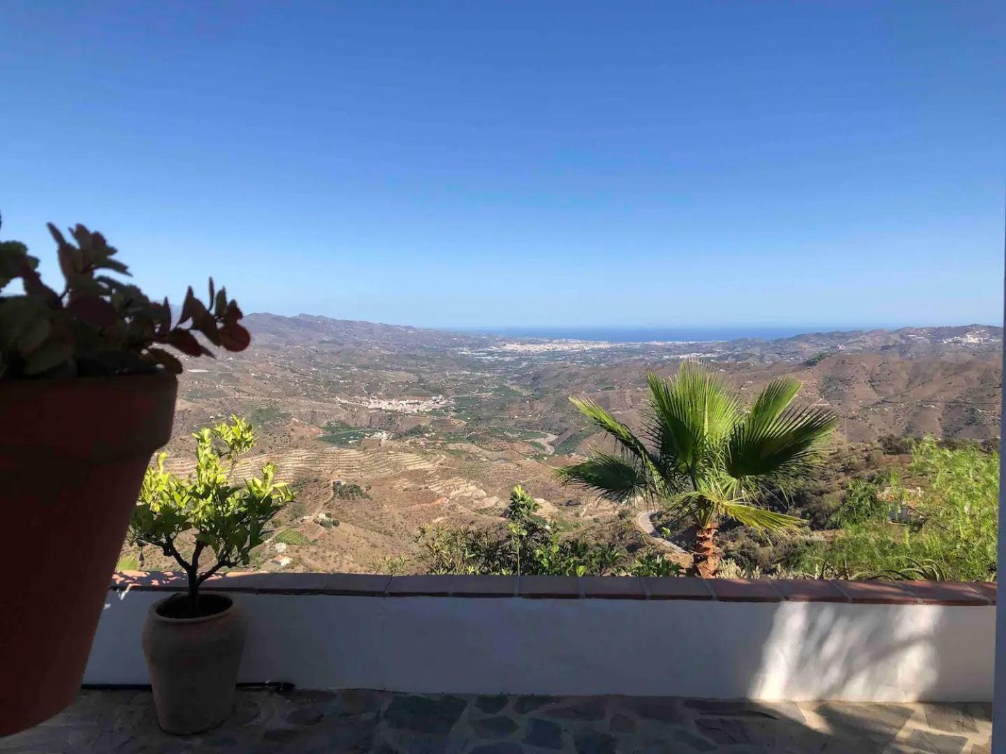 Casa Rural Finca Volando In The Mountains Of Malaga Comares Zewnętrze zdjęcie